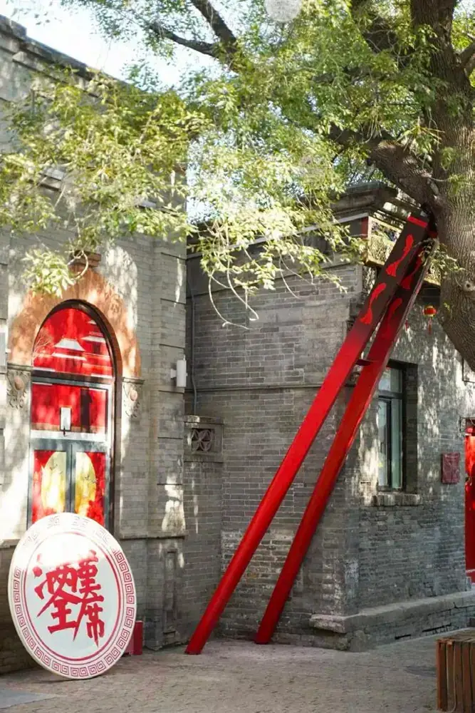 前门美食节 前门美食节主题装置现场照片 5