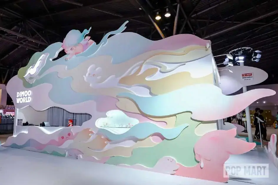泡泡玛特 上海潮流国际展现场照片 2